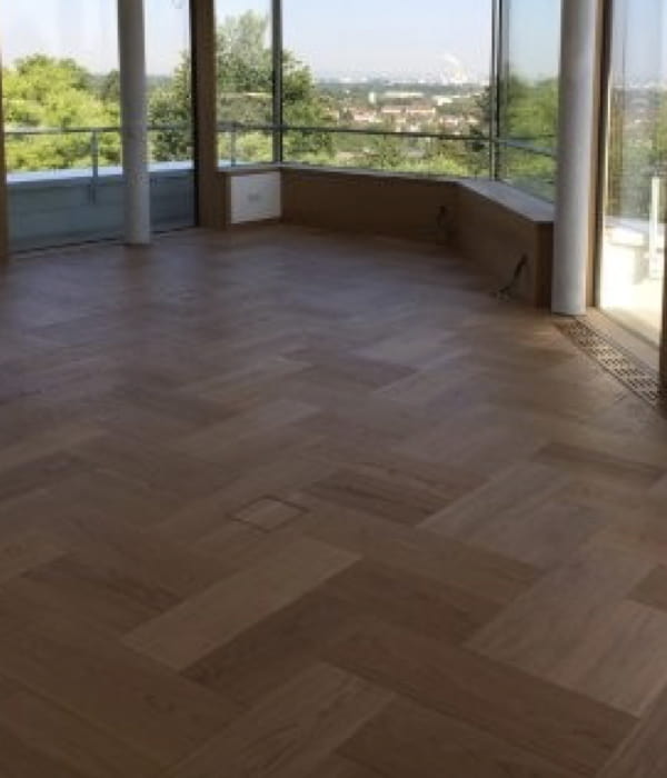 Karlsruhe –  Wohnbereich (Bauwerk Formpark Eiche)